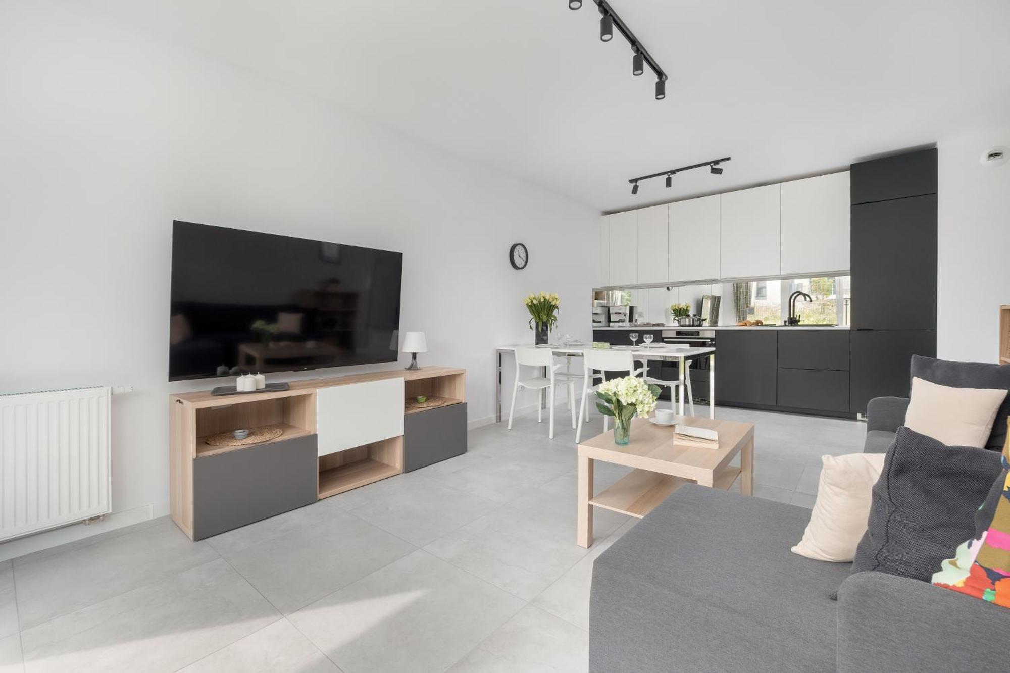 Sea And Stadium Apartments In Good Design With Parking & Garden By Rent Like Home Гданськ Екстер'єр фото